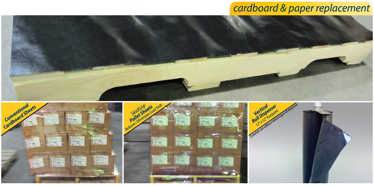 replace cardboard and paper pallet sheets